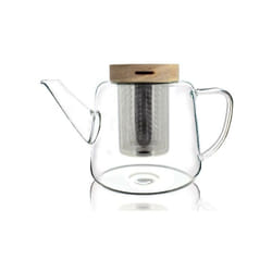 Ogo Living - Théière verre borosilicate infuseur inox Gustave 1 l