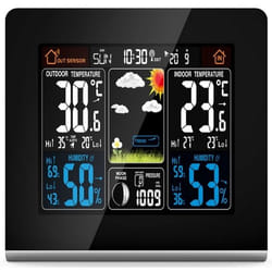 Soehnle 0368131 station météo numérique Noir