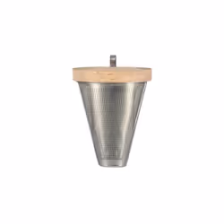 Ogo Living - Infuseur à thé inox et couvercle bois