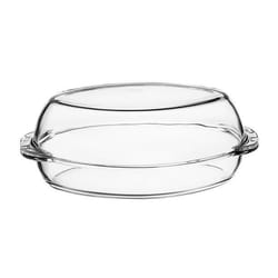 Cocotte volaille en verre borosilicate