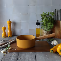Ogo living Casserole en aluminium ECTOR jaune 16cm - Vue supplémentaire 4