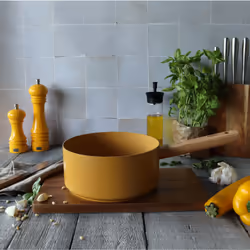 Ogo living Casserole en aluminium ECTOR jaune 20cm