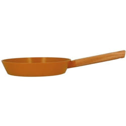 Ogoliving - ector poele 24CM jaune manche bois