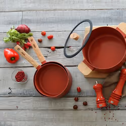 Ogo living Casserole en aluminium ECTOR paprika 16cm