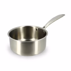 Menastyl Casserole Triply en acier inoxydable 16 cm, 1 L, Rond, Acier inoxydable, Acier inoxydable, Acier inoxydable, 16 cm