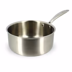 Menastyl Casserole Triply en acier inoxydable 20 cm, 3 L, Rond, Acier inoxydable, Acier inoxydable, Acier inoxydable, 20 cm