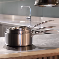 Menastyl Casserole Triply en acier inoxydable 20 cm