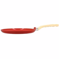 Crêpière en revêtement céramique 26cm rouge - tous feux COLORAMA