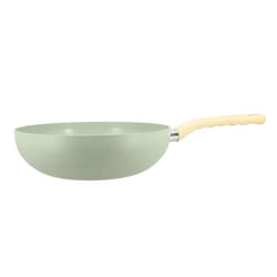 Wok en revêtement céramique 28cm céladon - tous feux COLORAMA