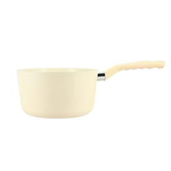 Casserole en revêtement céramique 20cm crème - tous feux COLORAMA