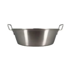Menastyl - Bassine à confiture avec poignées 41cm en acier inoxydable