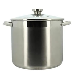 Marmite professionnelle en inox 24cm - tous feux