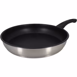 Poêle antiadhésive en acier inoxydable 24cm - tous feux FIRST