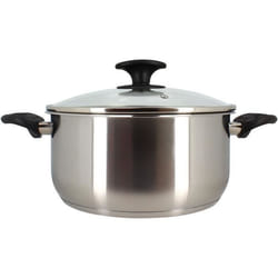 Faitout en acier inoxydable 24cm - tous feux FIRST