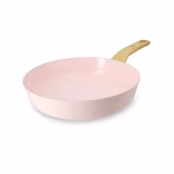 Poêle en revêtement céramique 24cm rose - tous feux COLORAMA