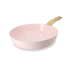 Poêle en revêtement céramique 24cm rose - tous feux COLORAMA