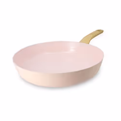Poêle en revêtement céramique 28cm rose - tous feux COLORAMA