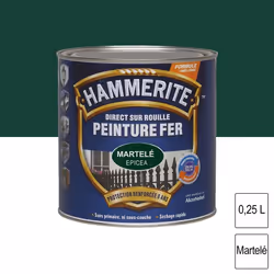 Hammerite fer martelé 0.25l vert épicea