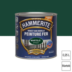 Hammerite fer martelé 0.25l vert épicea
