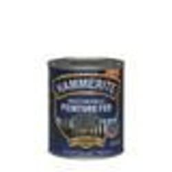 Peinture - Hammerite - Fer martelé - Gris ardoise - 0.75L - Brillant