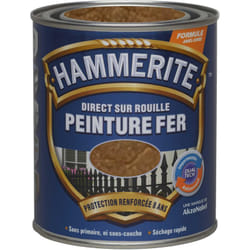 Julien - Peinture Direct Sur Rouille Martelée Cuivre 0,75 l - Hammerite