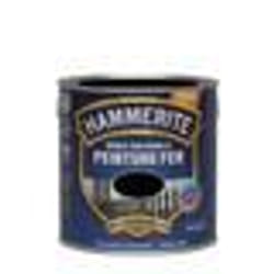 Peinture - JULIEN - Hammerite - 2.5 L - Noir - Glycérophtalique - Brillant