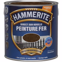 LIVRAISON OFFERTE DES 39€ D’ACHAT ET RETOUR GRATUIT ! Hammerite Peinture antirouille Martelée : C’est une peinture de finitio ...