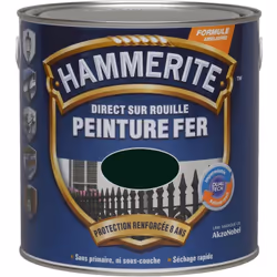 LIVRAISON OFFERTE DES 39€ D’ACHAT ET RETOUR GRATUIT ! Hammerite Peinture antirouille Laque Brillante : C’est une peinture de  ...