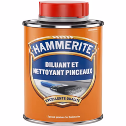 Description générale Le Hammerite - Diluant et nettoyant pour pinceaux 1L est un produit essentiel pour l'utilisation des pei ...