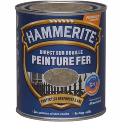 LIVRAISON OFFERTE DES 39€ D’ACHAT ET RETOUR GRATUIT ! Hammerite Peinture antirouille Martelée : C’est une peinture de finitio ...