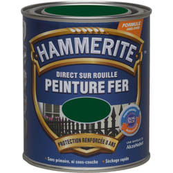 Hammerite - Peinture Direct Sur Rouille Laqué Vert Buisson 0,75 l