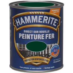 LIVRAISON OFFERTE DES 39€ D’ACHAT ET RETOUR GRATUIT ! Hammerite Peinture antirouille Laque Brillante : C’est une peinture de  ...