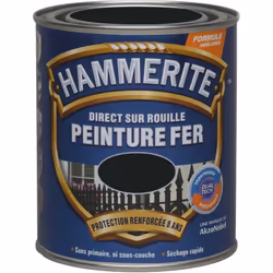 LIVRAISON OFFERTE DES 39€ D’ACHAT ET RETOUR GRATUIT ! Hammerite Peinture antirouille mat : C’est une peinture de finition mat ...