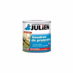 Julien - Goudron De Protection Noir Satiné Finition : Satin 0,75 l