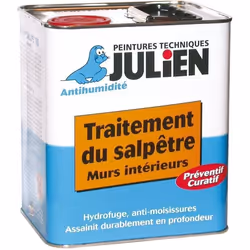 Traitement salpêtre - Julien - 2.5L - Acrylique - Anti humidité - Monocouche