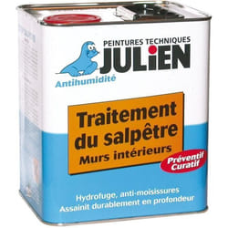 Traitement salpêtre - Julien - 2.5L - Acrylique - Anti humidité - Monocouche