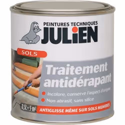 Traitement antidérapant - JULIEN - 0.5 L - Incolore - Intérieur/Extérieur - Monocouche