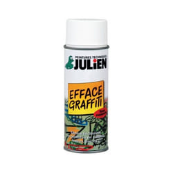Aérosol efface graffiti - JULIEN - 400 mL - Détachant efficace - Action préventive - Incolore