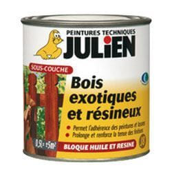 Sous-couche isolante - JULIEN - J8 - 0.5 L - Bois exotique - Résineux - Mat