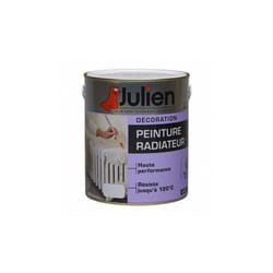 Julien - Peinture Radiateur Blanc Satiné Finition : Satin 0,5 l