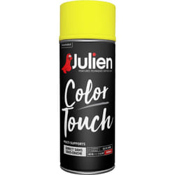 Julien - Peinture aérosol Color Touch multi-supports - Brillant Jaune Signal - 400 ml