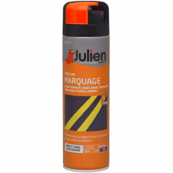 Peinture aérosol Julien marquage orange fluo 500ml