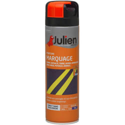Peinture aérosol Julien marquage orange fluo 500ml