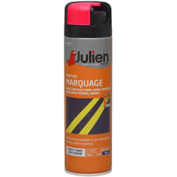 Julien - Peinture aérosol pour Marquage - Mat Rouge Fluo - 500 ml