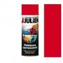 Bombe d'aérosol de peinture à carrosserie, JULIEN, 0.4 L rouge brillant