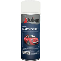 Peinture aérosol pour Carrosserie - Brillant Blanc Banquise 37127 - 400 ml Julien