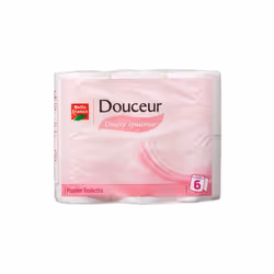 Papier toilette pure ouate blanc 2 plis , 140 formats. Il convient pour fosses septiques et broyeurs.