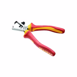 Pince 1000 V isolée. Parfaite pour dénuder les fils multibrins et monobrins de 0.75 à 6 mm². Poignée ergonomique pour un meil ...