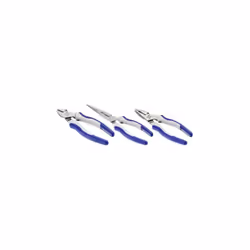 Jeu de pinces diverses = Pinces coupantes Longueur hors tout = 160 mm, 180 mm, 200 mm