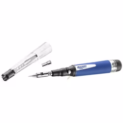 - Livré avec flamme et embout de ø 1,2 mm. - Rechargeable au gaz butane. - Livré avec notice d'utilisation. - Livré avec un e ...